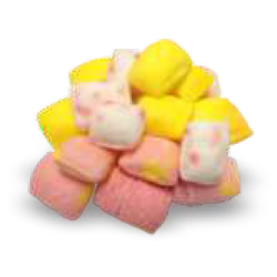 Bala de Côco - Frutas